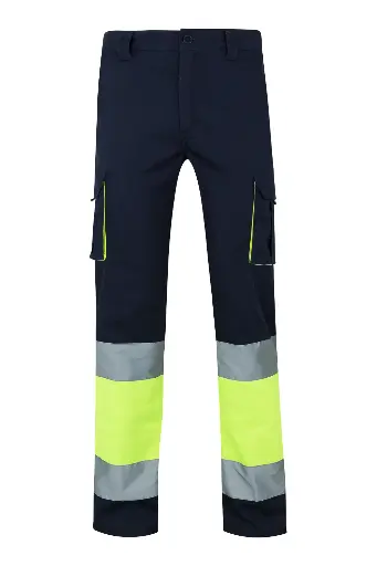 [303002S] PANTALÓN STRETCH BICOLOR AV VELILLA