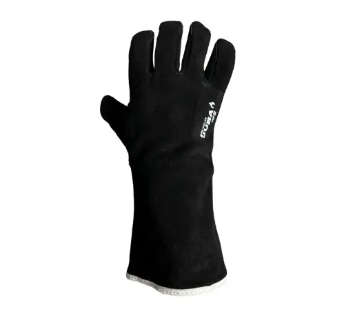 [408 PLUS] GUANTES JUBA SOLDADOR Y BARBACOA, NEGRO