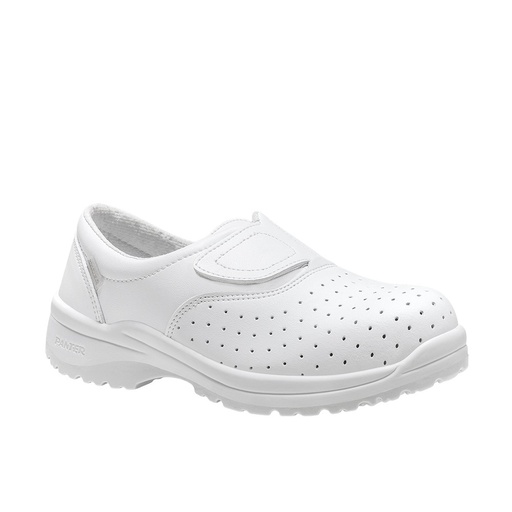 [BRISA PERF S1] ZAPATO BLANCO PERFORADO  S1 HI CI SRC